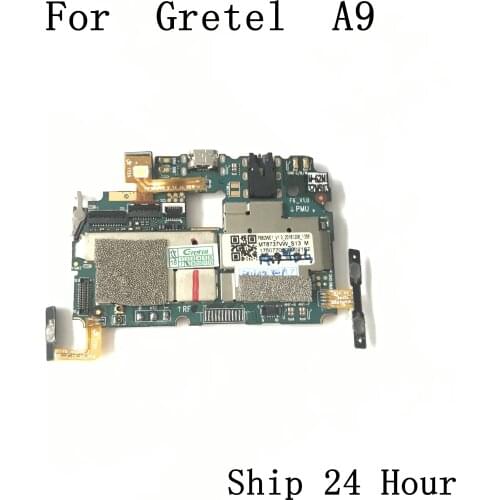 Gretel A9 Used Mainboard 2G RAM+16G ROM Motherboard+Power On Off Button FPC For Gretel A9 Repair Fixing Part Replacement
