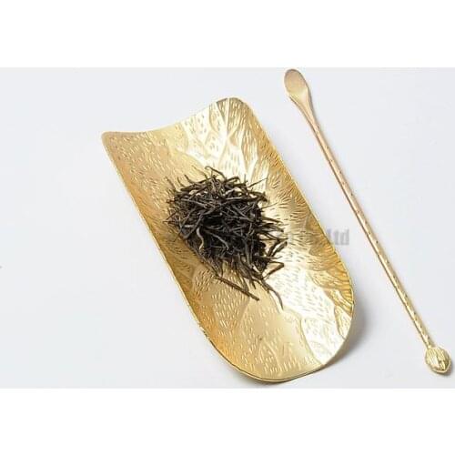 Copper Tea Stick/spoon,Chinese Gongfu Tea ceremony,Chaze,Teaware,Tea tools for puerh/pu'erh/white/green/Oolong/Black/White tea