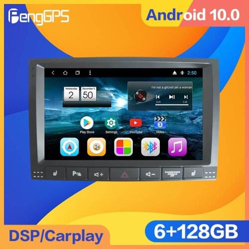 128G Android 10.0 For Volkswagen Touareg 2002 2003 2004 2010 Carplay Multimedia Player GPS Navigation Auto Radio Stereo HeadUnit