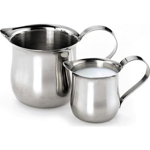 New Hot Sale Coffee Pot Mug Jug Cup Pitchers Foam Milk Container Stainless Steel Espresso