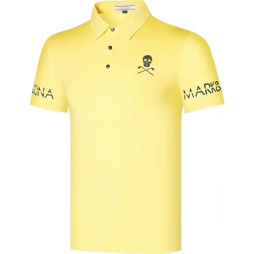 Golf apparel MARK&LONA new mens spring and autumn long-sleeved golf t-shirt comfortable and breathable free shipping