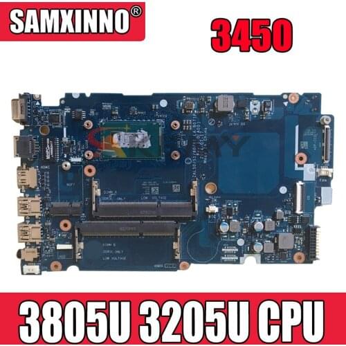 Original Laptop motherboard For DELL Latitude 3450 Pentium 3805U 3205U Mainboard CN-0M5NY9 0M5NY9 LA-B071P SR210 DDR3