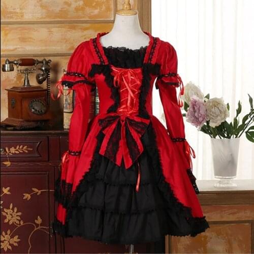 Cos our boyhood Wang Junkai the same Lolita dress flared sleeve puffy dress with headdress R