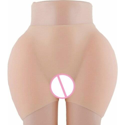 Fake Silicone Panties Buttocks Enhancer Highlights The Body Line of The Hip-lifting Pants Must-have for Transgender People
