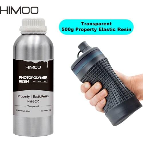 Himoo Elastic Boucing Back for 3D Printer Resin Water Washable Anycubic Weistek Mild Shoes 3D Printer Resin