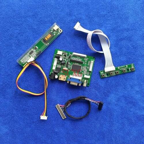HDMI-compatible AV VGA 1280*800 1CCFL DIY Kit display LVDS 30 Pin For LP154W01-A1/A3K1/A4/A5/A5K1/B3 LCD controller drive board