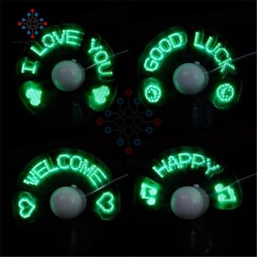 LED USB Mini Flexible Time Clock Fan with LED Light Mini USB Powered Cooling Flashing Real Time Display Function