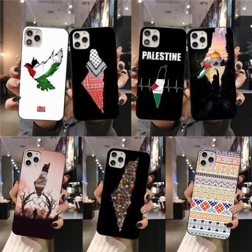 Free Palestine Flag Phone Case For iphone 12 11 Pro Max Mini XS Max 8 7 6 6S Plus X 5S SE 2020 XR cover