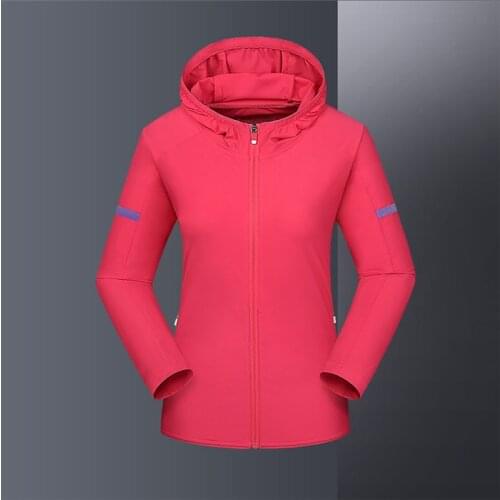 Outdoor Coats Many Colors Horizontal Stripes On Sleeves Couple Summer Waterproof Sun Protective Skin Jackets Hoodie Anti-Uv
