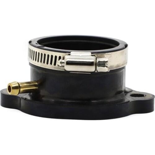 Carburetor Fuel Air Intake For 2002-2005 Can-Am Quest Traxter Max 500 650 Rubber Flange 420267270 711267270 Intake Manifold Boot