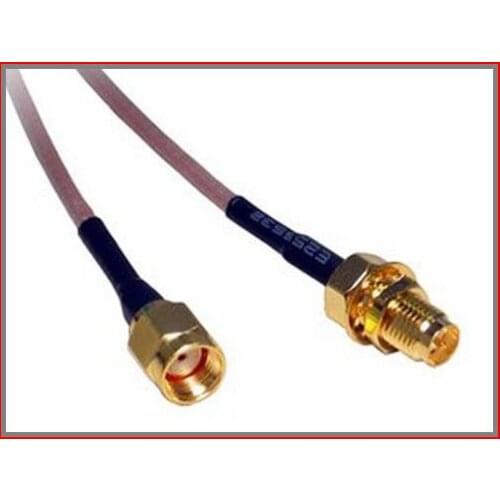 10 pcs 6M Extension cable RP-SMA Plug to RP-SMA Jack RG316 for D-Link Air DWL-520