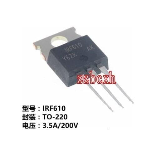 10PCS/LOT New original IRF610 IRF610PBF IRF610A TO-220