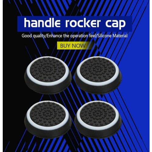 Thumb Stick Grips Caps For Playstation 4 Ps4 Pro Slim Silicone Analog Thumbstick Grips Cover For Xbox Ps3 Ps4 Accessories