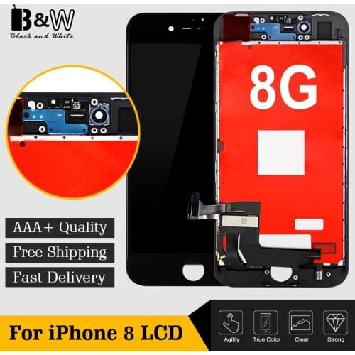 50PCS/LOT Top Quality LCD No Dead Pixel 4.7 For iPhone 8G LCD Display Touch Digitizer Assembly Great 3D Touch Free DHL Shipping