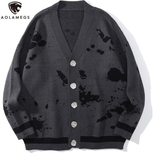 Aolamegs Men's Cardigans