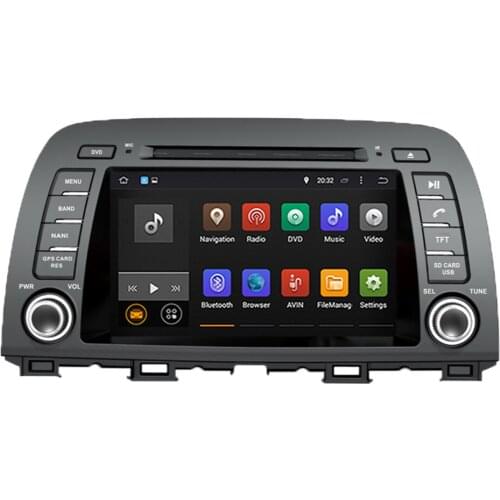 8'' Head Unit Steering wheel multimedia Android 9.0 Octa Core 4GB+32GB Car PC GPS Radio Stereo with BT For MAZDA CX-5 2012-2019