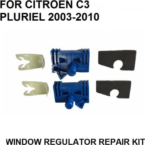 CAR PARTS FOR CITROEN C3 PLURIEL WINDOW REGULATOR REPAIR KIT 2/3 - DOOR FRONT LEFT AND RIGHT 2003-2010 NEW