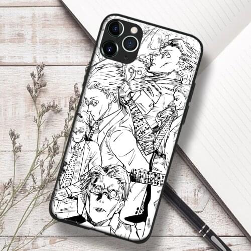 Jujutsu Kaisen Nanami Kento Anime Soft TPU Glass Phone Case for IPhone SE 6s 7 8 Plus X Xr Xs 11 12 Mini Pro Max Samsung