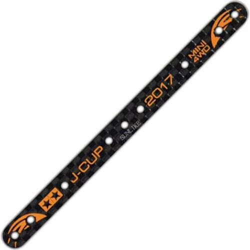DIY Car Carbon Fiber Ice Cream Bar Accessory 1.5MM Printing For MINI 4WD Vehicle Model Parts