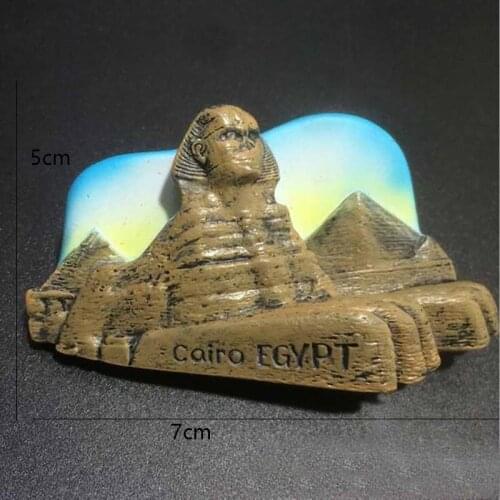 Egypt 3D resin Creative Tourism Resin Fridge Magnets Sticker home supplies