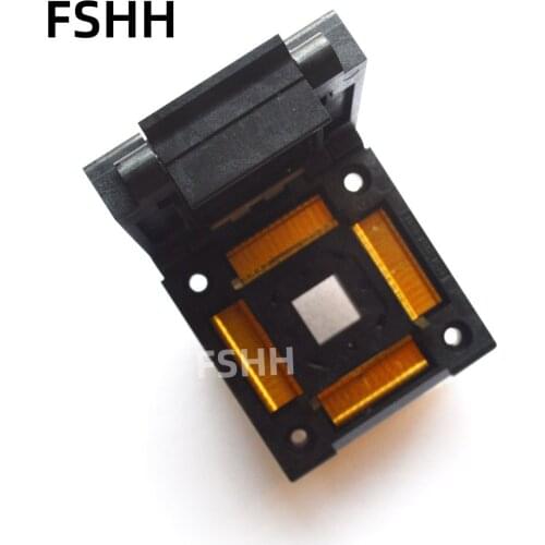 IC51-2164-1887-10 test socket TQFP216 QFP216 IC SOCKET Flip test seat 0.4mm 24x24mm 26x26mm