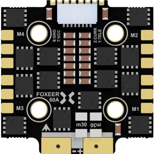 Foxeer Mini Reaper 96K 45A BL32 4in1 ESC 3-8S 20X20MM DShot 150/ 300/ 600/ 1200 /MultiShot/ OneShot For FPV Racing Drone