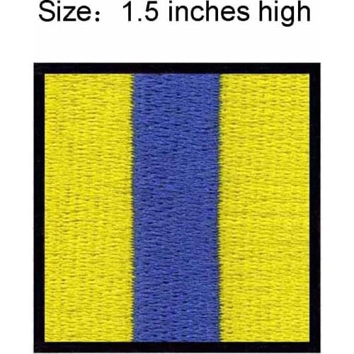 ICS Eight Flag 1.5"high embroidery patch for high quality sons of anarchy patches/moldova/coser