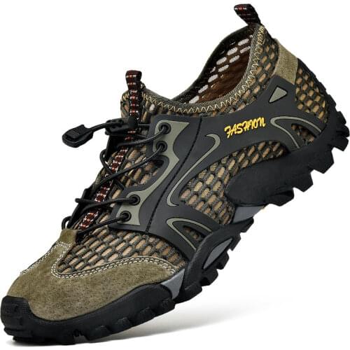 Man Hiking Shoes Non-slip Waterproof Shoes Men Women Quick Dry Sneakers Comfortable Trekking Water Shoes Multifunctional Outdoor