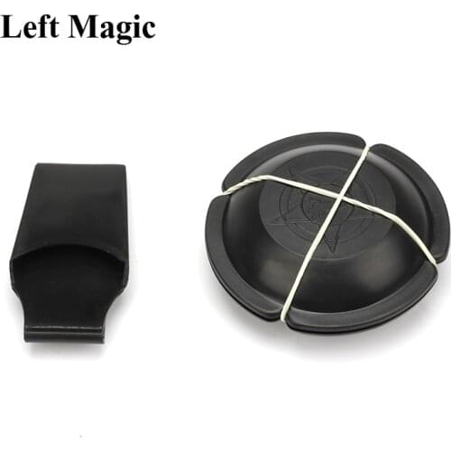 Lightning Box Magic Tricks Black Miracle Appearing Coin Close Up Stage Magic Tricks Coin Penetration Good Quality Coin Magic