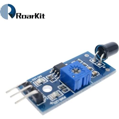 IR Flame Sensor Module Detector Smartsense For Temperature Detecting Suitable For Arduino Free Shipping Wholesale