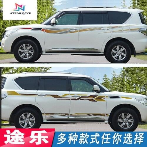 Car sticker FOR Nissan Patrol Y62 2012-2020 car body exterior modification personalized custom sports decal film