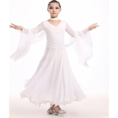 Dresses For Ballroom Dancing Standard Ballroom Skirts Sex Stage Costume Performance Girls Ballroom Dance Wear Waltz/Lulu Dress