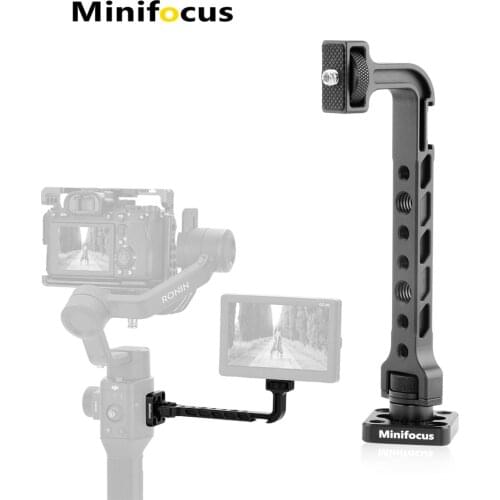 Ronin S RS2 Ronin SC Monitor Mount Rotatable Magic Arm with 1/4 Thread Cold Shoe Mount Mic Light Stand for DJI Ronin S/SC Gimbal