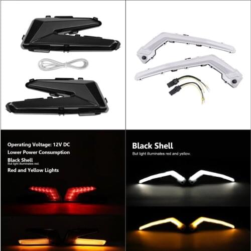 Tail Lamps for Can Am With Turning Light Black Rear Tail Lights for Can Am Maverick X3 900 MAX Turbo R Turbo R XRC XDS