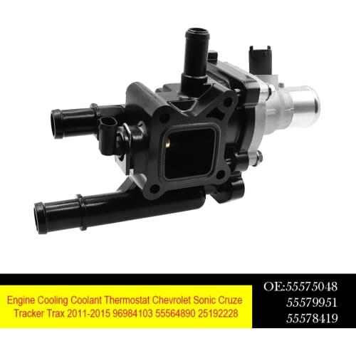 Engine Coolant Thermostat Temperature Sensor 25192228 For Chevrolet Sonic Cruze Tracker Trax 2011 - 2015 96984103 55578419