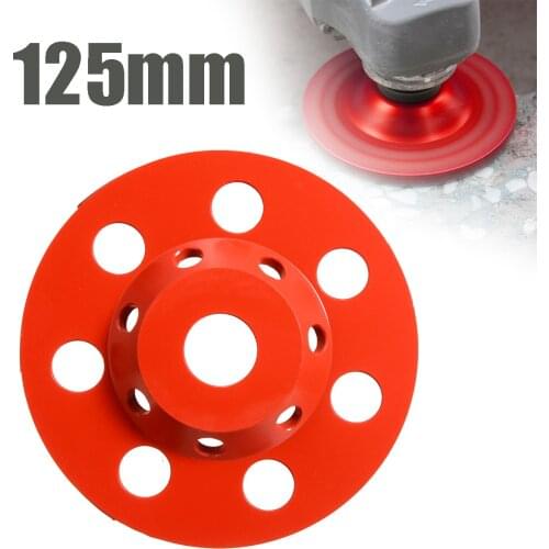 1pc Diamond Grinding Cup Wheel 125mm Double Turbo Concrete Screed Angle Grinder Abrasives Concrete Tools