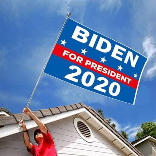 2020 American Presidential Election Flag Printed Trump Biden Banner Keep America Great For President US Warehouse Car Decoration
