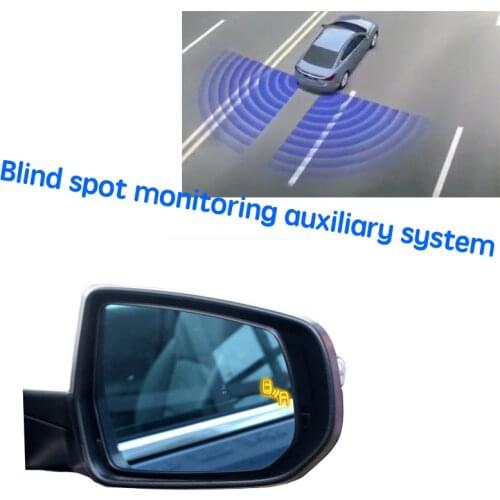 Car BSD BSM BSA Blind Area Spot Warning Drive Mirror Rear Radar Detection System For Chevrolet Malibu XL 2015~2020