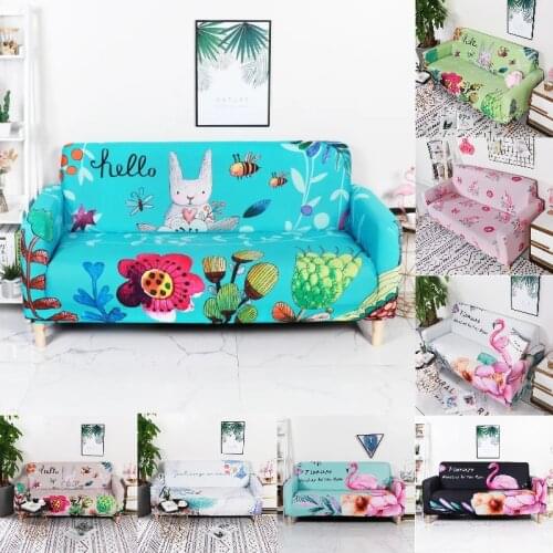 Anime style sofa cover chair cover all-inclusive universal cover all-season universal elastic sofa cover 1/2/3/4-seate child