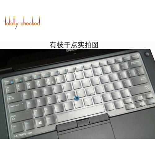 For Dell Latitude 14 7480 7490 5480 5490 5495 E7450 7470 5470 5450 Ultra Thin Soft TPU Keyboard Cover Protector Skin