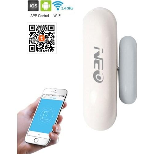 Smart Life APP Door Window Alarm Sensor Detector Home Security Alarm Alerts Support Alexa TuYasmart