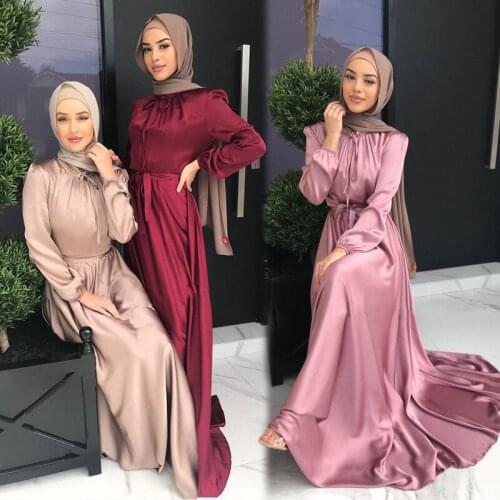 Elegant Turkey Women Long Dress Muslim Fashion Moroccan Kaftan Djellaba Jubah Robe Femme Abaya Isalmic Clothing Party Dress Arab