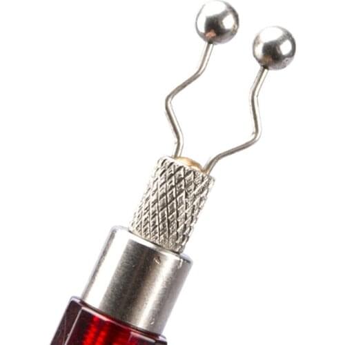 WXTF Electronic Fish Bites Indicator Beat Fishing Bells LED Light Fishing Strike Alert Bite Alarm Chain Hanger Indicator