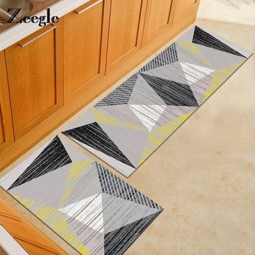 Geometric Nordic Kitchen Carpet Rugs Living Room Kids Room Non-slip Floor Mat Durable Coffee Table Bedside Rug Hallway Doormat