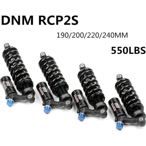 Dnm Rcp2S Mountain Bike bicycle mtb Downhill DH Rear Shock 190mm 200m 220mm 240mm 550 Lbs New Model Type