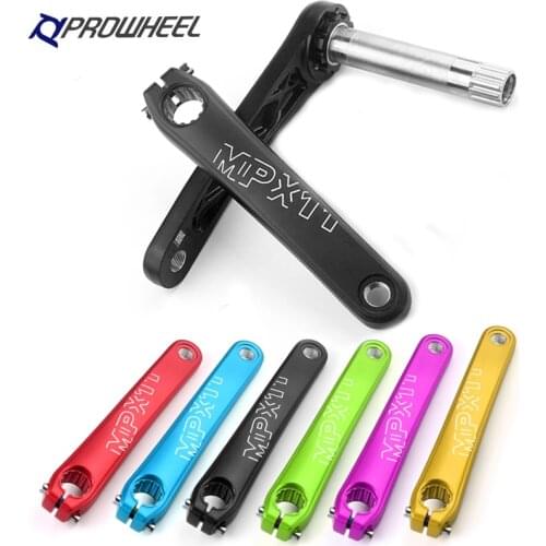 Prowheel MPX11 Bicycle GXP Crank Arm Ultralight Aluminum Alloy MTB Cranks 170mm Crankset Mtb Fit 8/9/10/11/12 Speed Bike Part