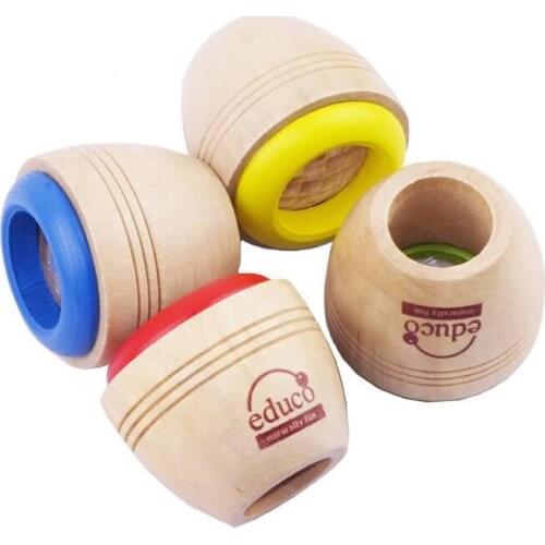 2019 Hot Sale ABS Wood Bee-eye Interesting Effect Magic Kaleidoscope Explore Baby Kids Children Learning Educational Puzzle Toy