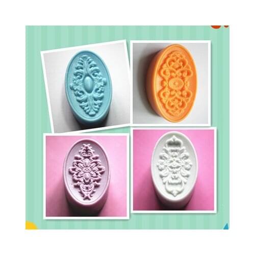 Handmade Soap Silicone Mold Animal Candle Molds Polymer Clay vintage window flower,4 pcs/set