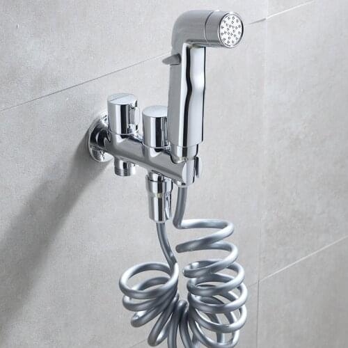 Toilet Sprayer Set Sprayer Gun Shower Handheld Bidet Faucet Bathtub Faucet Manual Sprayer Shower Head Self-cleaning Restroom