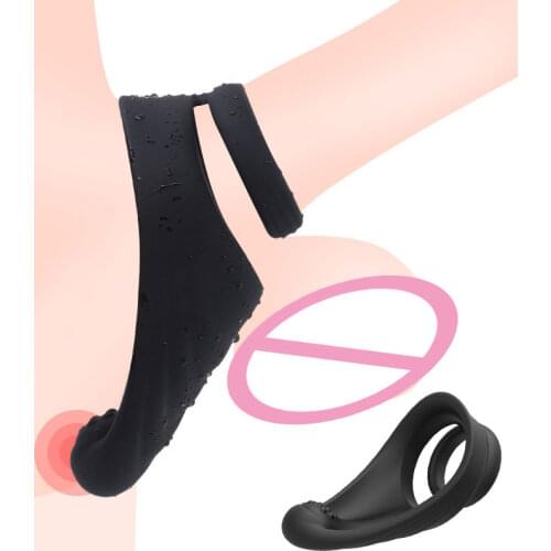 Newest Male Cock Ring For Couple Masturbator Penis Ring Delay Ejaculation SM Erotic Sex Product Adult Games Sex Toys For Men Gay